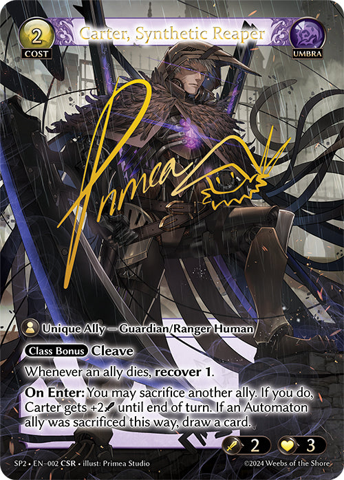[Umbra] Carter, Synthetic Reaper CSR [SP2 002-CSR]