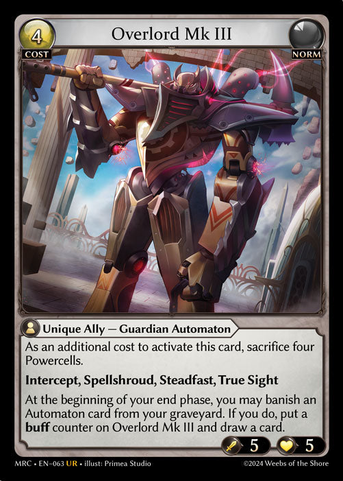 [Norm] Overlord Mk III FOIL [MRC-063-UR]