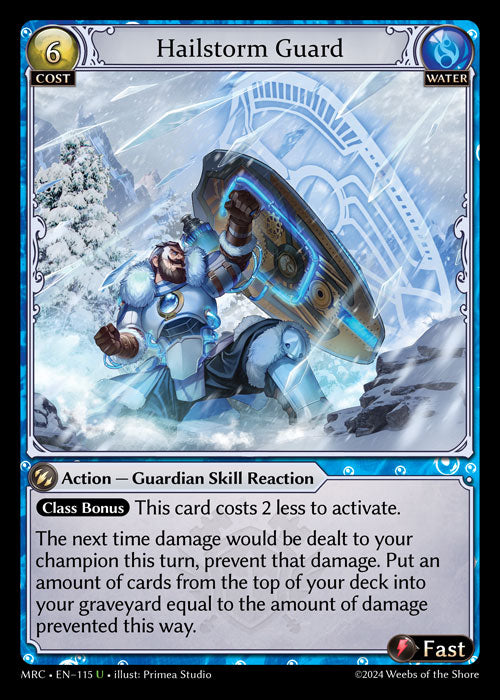 [Water] Hailstorm Guard [MRC-115-U]