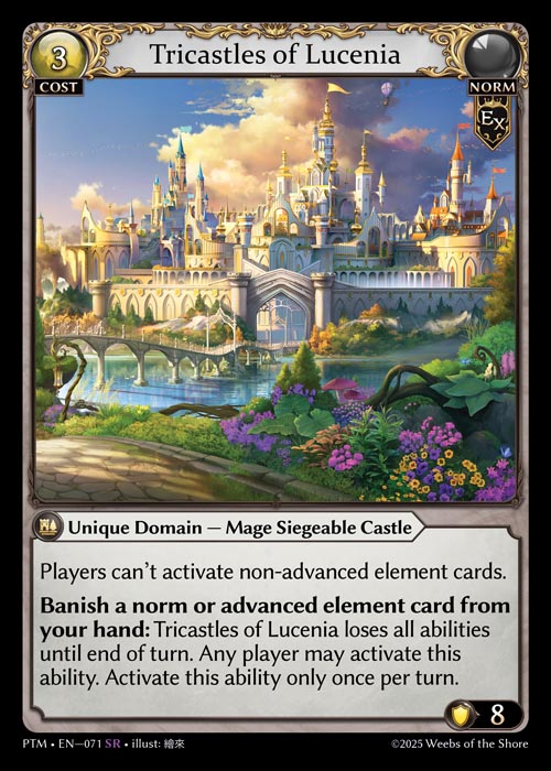 [Exalted] Tricastles of Lucenia [PTM-071-SR]