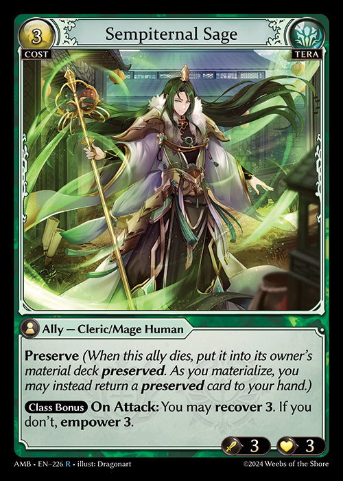 [Tera] Sempiternal Sage FOIL [AMB-226-R]