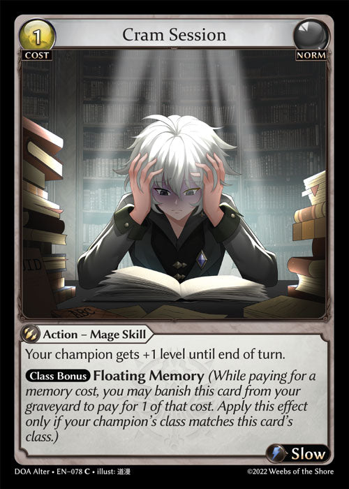 [Norm] Cram Session FOIL [DOA Alter-078-C]