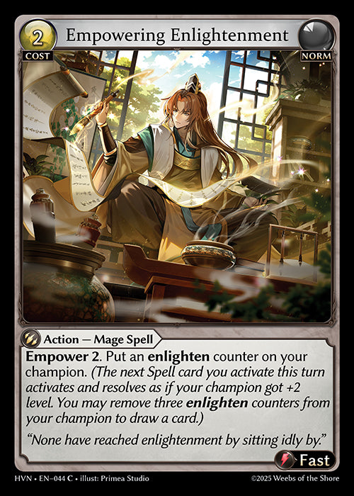 [Norm] Empowering Enlightenment FOIL [HVN-044-C]