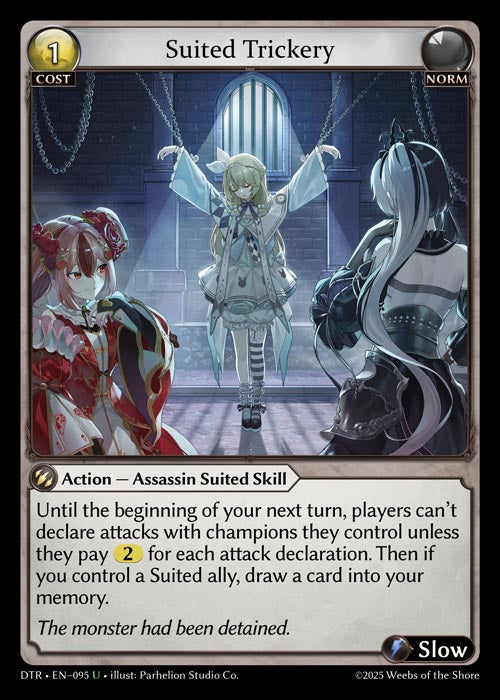 [Norm] Suited Trickery FOIL [DTR-095-U]