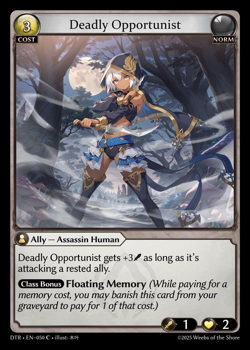 [Norm] Deadly Opportunist [DTR-050-C]