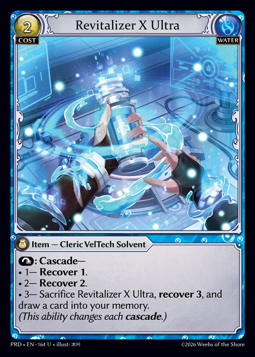 [Water] Revitalizer X Ultra FOIL [PRD-164-U]