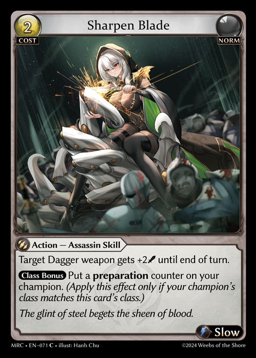 [Norm] Sharpen Blade FOIL [MRC-071-C]