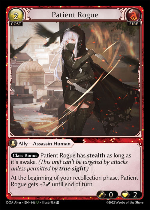 [Fire] Patient Rogue FOIL [DOA Alter-146-U]