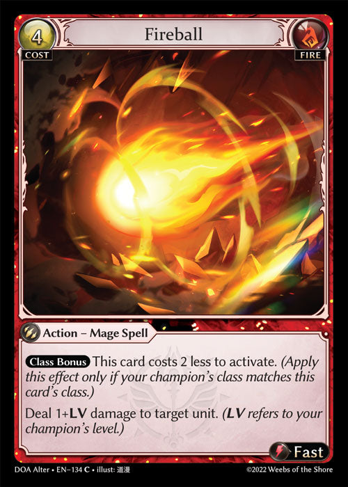 [Fire] Fireball [DOA Alter-134-C]
