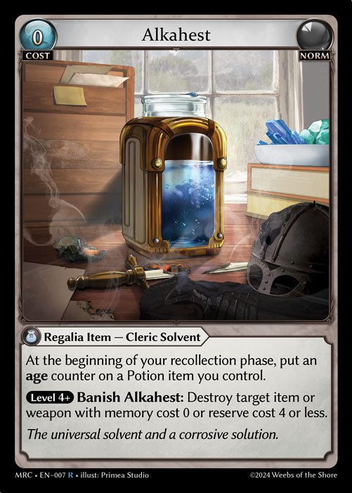 [Norm] Alkahest FOIL [MRC-007-R]