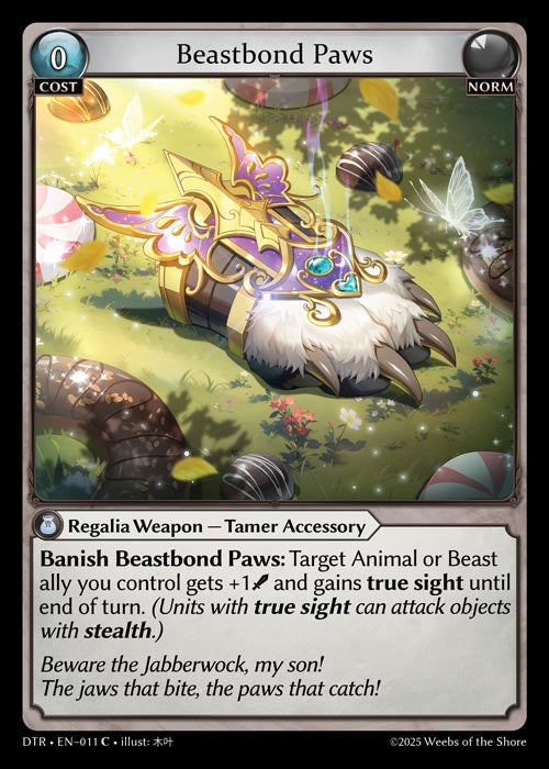[Norm] Beastbond Paws [DTR-011-C]