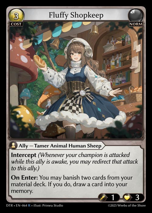 [Norm] Fluffy Shopkeep FOIL [DTR-064-R]