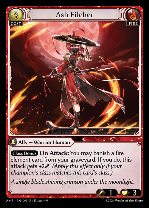 [Fire] Ash Filcher FOIL [AMB-095-U]