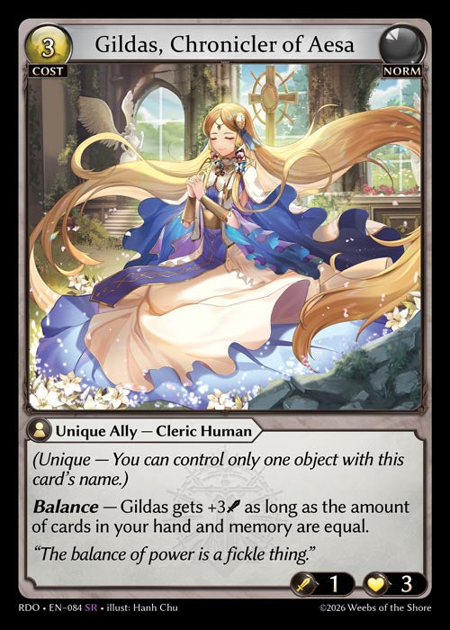 [Norm] Gildas, Chronicler of Aesa [RDO-084-SR]