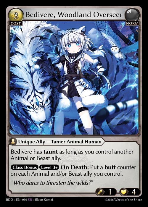 [Norm] Bedivere, Woodland Overseer [RDO-056-SR]