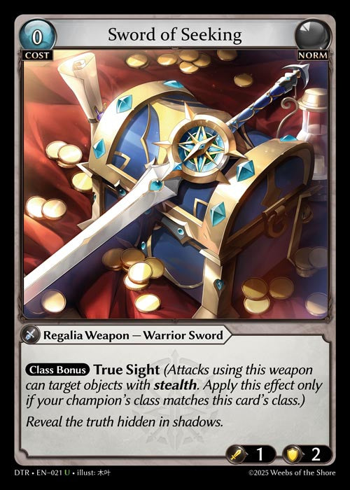 [Norm] Sword of Seeking FOIL [DTR-021-U]
