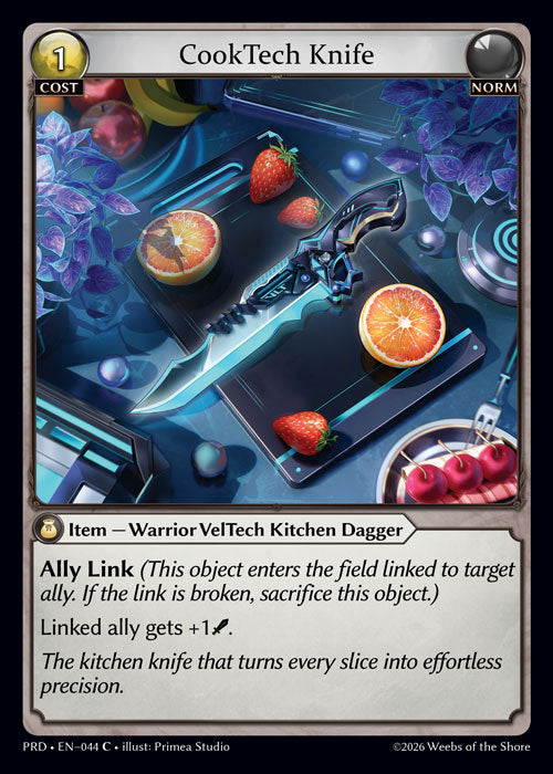 [Norm] CookTech Knife FOIL [PRD-044-C]