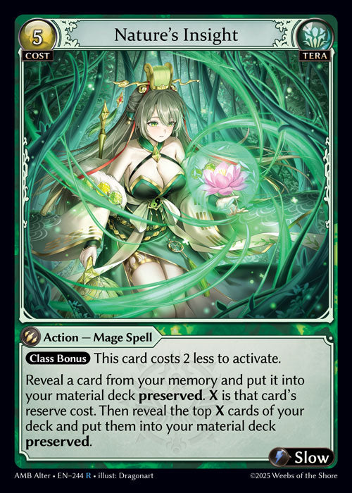 [Tera] Nature's Insight [AMB Alter-244-R]