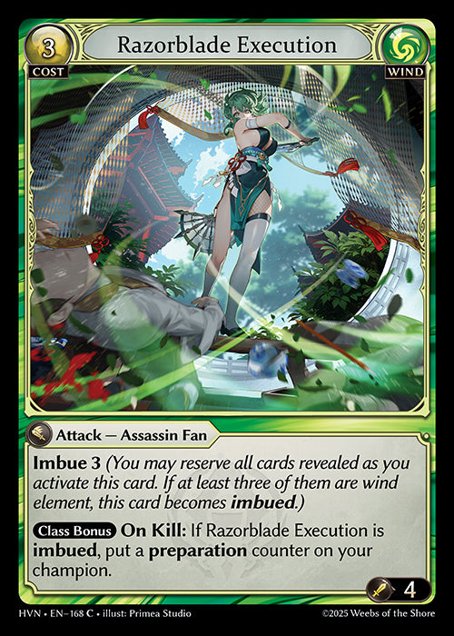 [Wind] Razorblade Execution FOIL [HVN-168-C]