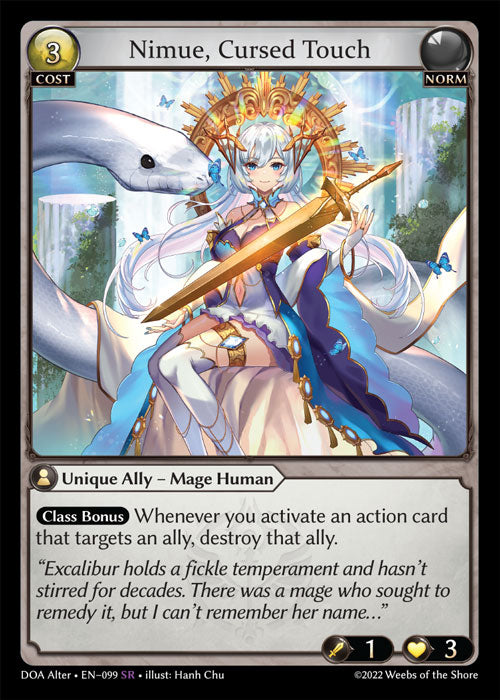 [Norm] Nimue, Cursed Touch [DOA Alter-099-SR]