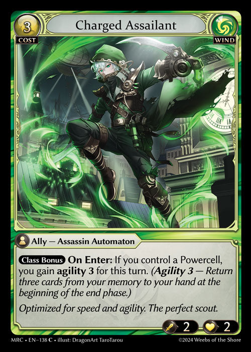[Wind] Charged Assailant FOIL [MRC-138-C]
