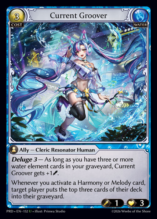[Water] Current Groover FOIL [PRD-152-U]