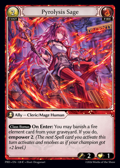 [Fire] Pyrolysis Sage FOIL [PRD-128-C]
