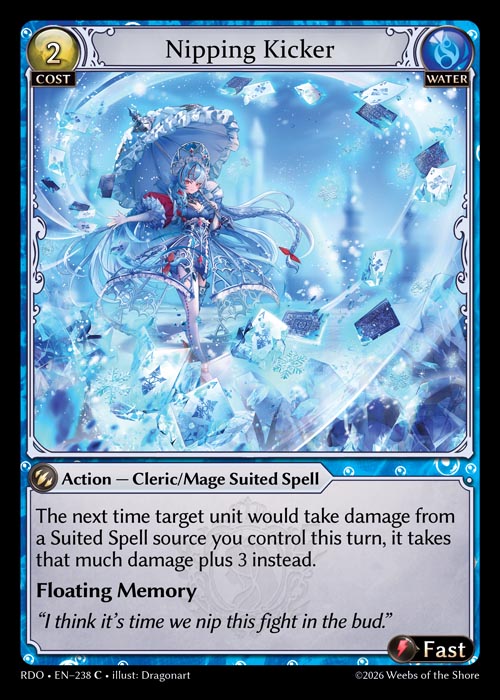 [Water] Nipping Kicker FOIL [RDO-238-C]