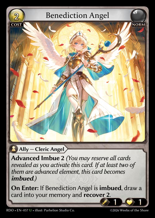 [Norm] Benediction Angel CURIO FOIL [RDO-057-U]