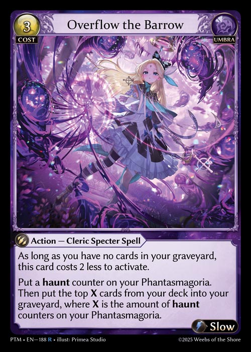 [Umbra] Overflow the Barrow FOIL [PTM-188-R]