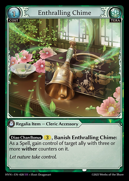 [Tera] Enthralling Chime FOIL [HVN-028-SR]