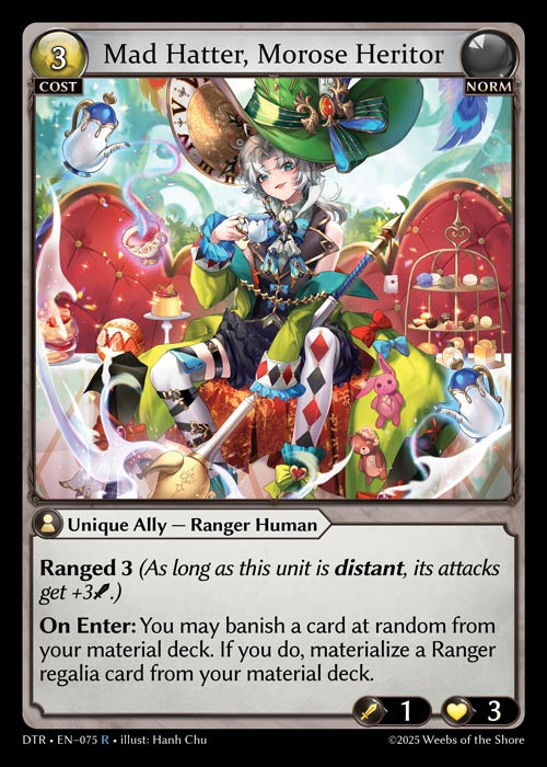 [Norm] Mad Hatter, Morose Heritor [DTR-075-R]