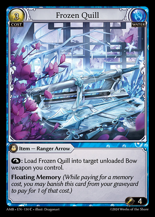 [Water] Frozen Quill [AMB-134-C]