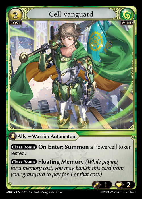 [Wind] Cell Vanguard FOIL [MRC-137-C]