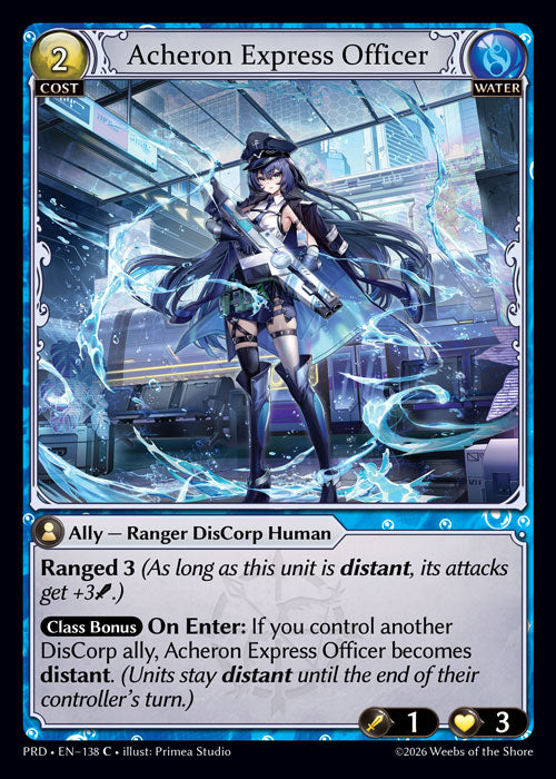 [Water] Acheron Express Officer [PRD-138-C]