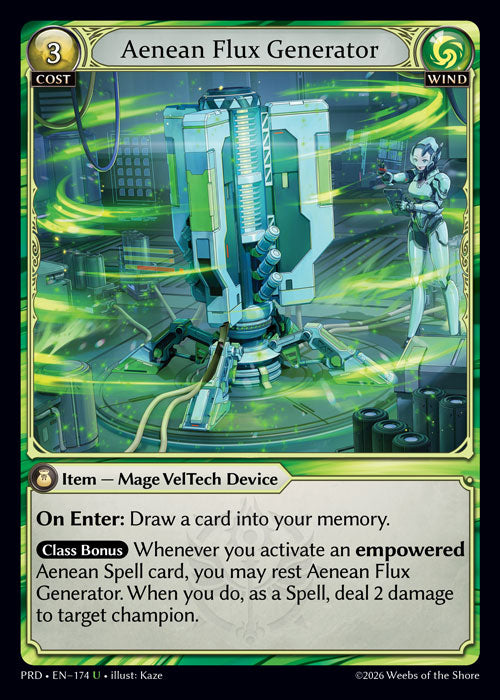[Wind] Aenean Flux Generator [PRD-174-U]