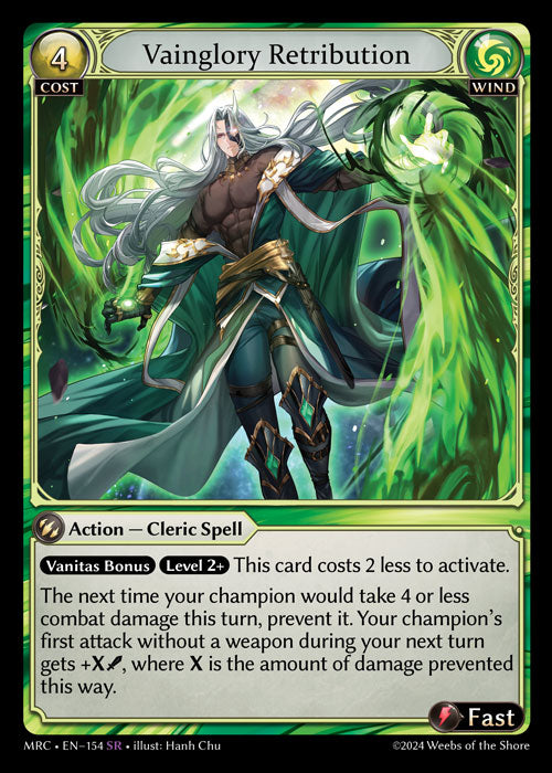 [Wind] Vainglory Retribution FOIL [MRC-154-SR]
