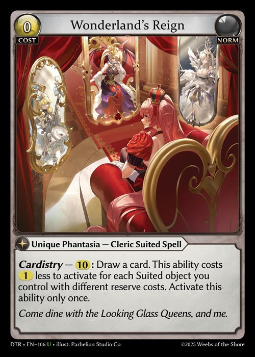 [Norm] Wonderland's Reign [DTR-106-U]