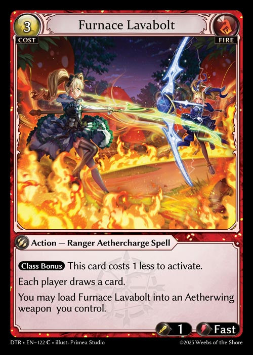 [Fire] Furnace Lavabolt FOIL [DTR-122-C]