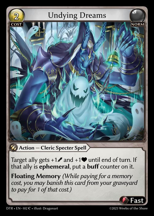 [Norm] Undying Dreams FOIL [DTR-102-C]