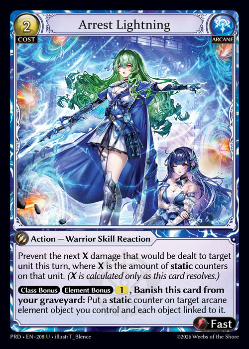 [Arcane] Arrest Lightning [PRD-208-U]
