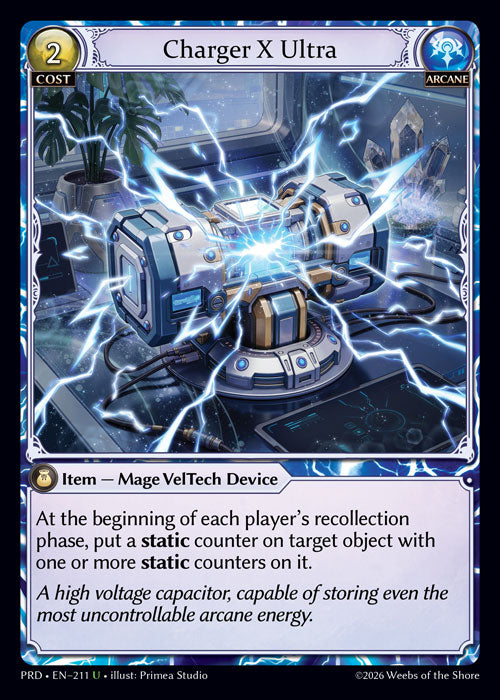 [Arcane] Charger X Ultra FOIL [PRD-211-U]