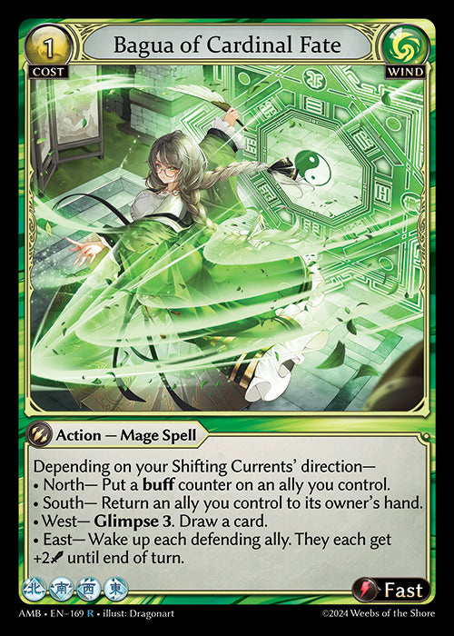 [Wind] Bagua of Cardinal Fate [AMB-169-R]