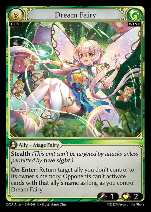 [Wind] Dream Fairy FOIL [DOA Alter-209-R]