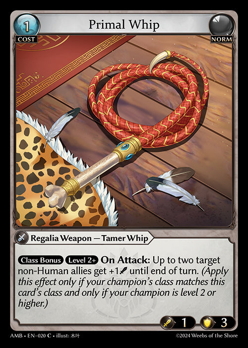 [Norm] Primal Whip [AMB-020-C]