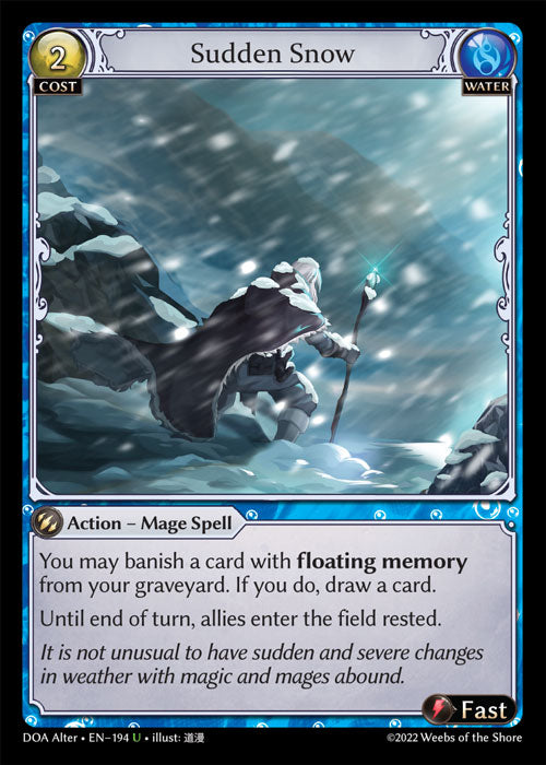 [Water] Sudden Snow [DOA Alter-194-U]
