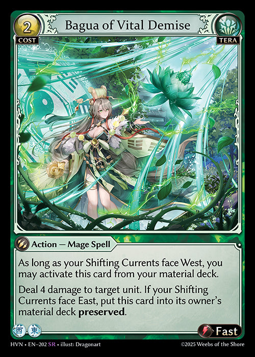 [Tera] Bagua of Vital Demise FOIL [HVN-202-SR]
