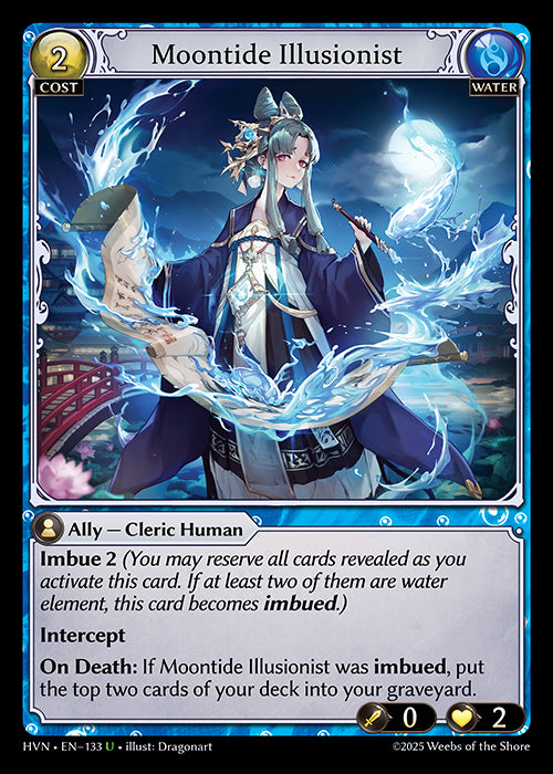 [Water] Moontide Illusionist FOIL [HVN-133-U]