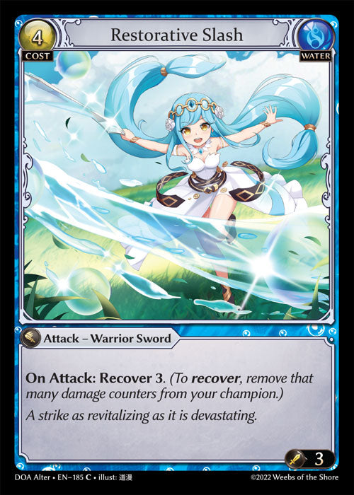 [Water] Restorative Slash [DOA Alter-185-C]
