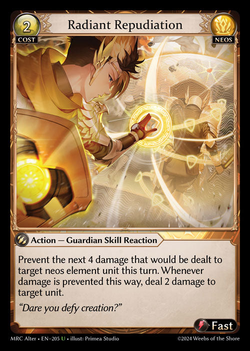 [Neos] Radiant Repudiation [MRC Alter-205-U]